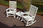 Trex Outdoor Furniture by Polywood TXR100TH Yacht Club Rocking Chair Rocker, Tree House