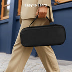 Foluck 4 in 1 Carrying Case for PlayStation Portal Remote Player, Waterproof Hard Case for PS5 Portal with Soft Protective Cover Skin Case, 2 Screen Protector, 4 Thumb Grip Caps, PS Portal Accessories