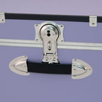 Seward Explorer Trunk with Wheels & Lock, Lilac, 30-Inch