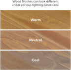 Plank+Beam Solid Wood Console Table, 36 Inch, Sofa Table, Narrow Entryway Table for Hallway, Behind The Couch, Living Room, Foyer, Easy Assembly, Pecan