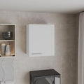 Modern Minimalist Wall Cabinet, with 1 Door and 2 Shelves, Storage Locker for Kitchen Hallway Closet,for Kitchen Home