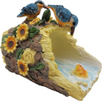Bird Sculpture Gutter Diverter Rain,Deco Gutter Extension Downspout, Eco-Friendly Resin Statue Gutter Extender Diverter,Splash Block, Perfect Rain Gutter Downspout Extension for 3"x4" Downspouts