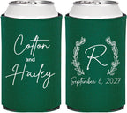 Custom Wedding Can Coolers - 75 Pack - Personalized Gifts - Monogram Wedding Favors | 803