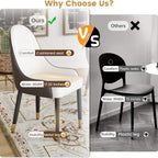 Montary 7 Piece Modern Dining Table Chairs Set of 6, Round 59" D Faux Marble Kitchen Table with Lazy Susan, Black Sintered Stone and Geometric Openwork Iron Dining Table with 6 Brown Chairs