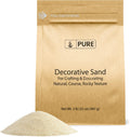 PURE ORIGINAL INGREDIENTS Natural Decorative Sand (2 lbs) Real Sand, Crafts, Decor, Vase Filler