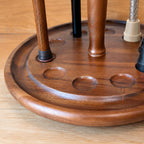 Asterom Cane Stand - Handmade, Wooden - Display Cane Stand Holder for Walking Sticks & Umbrellas