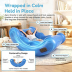 JoyCat Inflatable Sensory Rocking Chair for Kids, Calming Sensory Seat | Inflatable sensory chair positioned for kids' calm corners and flexible seating; verify size and included pump before launch.