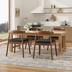 Soohow Dining Chairs Set of 2, Mid Century Modern Kitchen & Dining Room Chairs for Dining Room,Dining Chairs with Solid Wood Legs