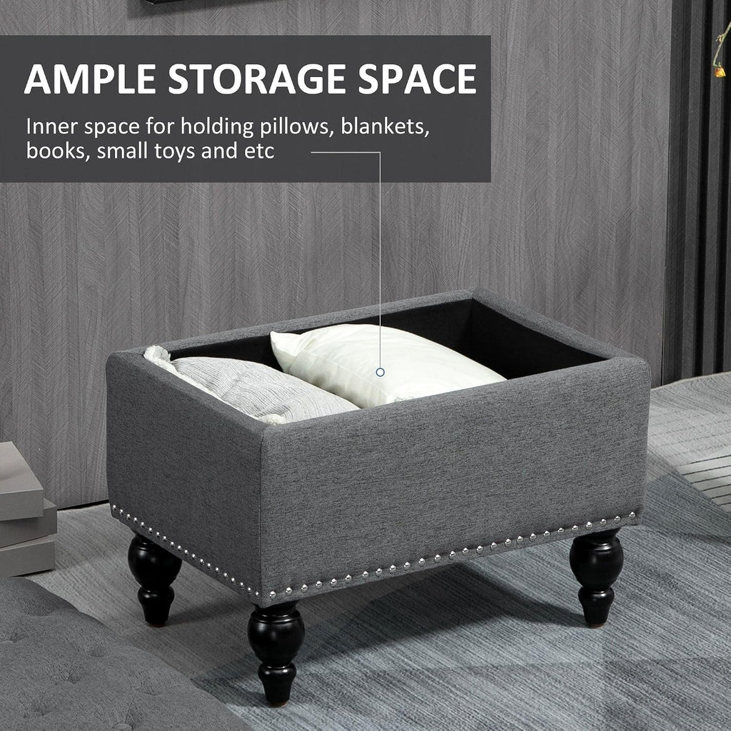 Living Room Ottoman with Storage