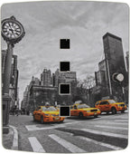 Burg Wächter 6204/10 Ni Manhattan, Black/Stainless Steel