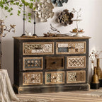 Entryway Cabinet Chinese Solid Wood Sideboard Cabinet Console Dining Room Storage Buffet Cabinet Living Room Decorative Cabinet Sideboard Storage Cabinet