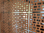 Teak Hanging Room Divider Panels, Set of 12