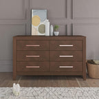 Child Craft Kieran Crib and Dresser Nursery Set, 2-Piece, Includes 3-in-1 Convertible Crib and 3-Drawer Dresser, Grows with Your Baby (Toasted Chestnut)