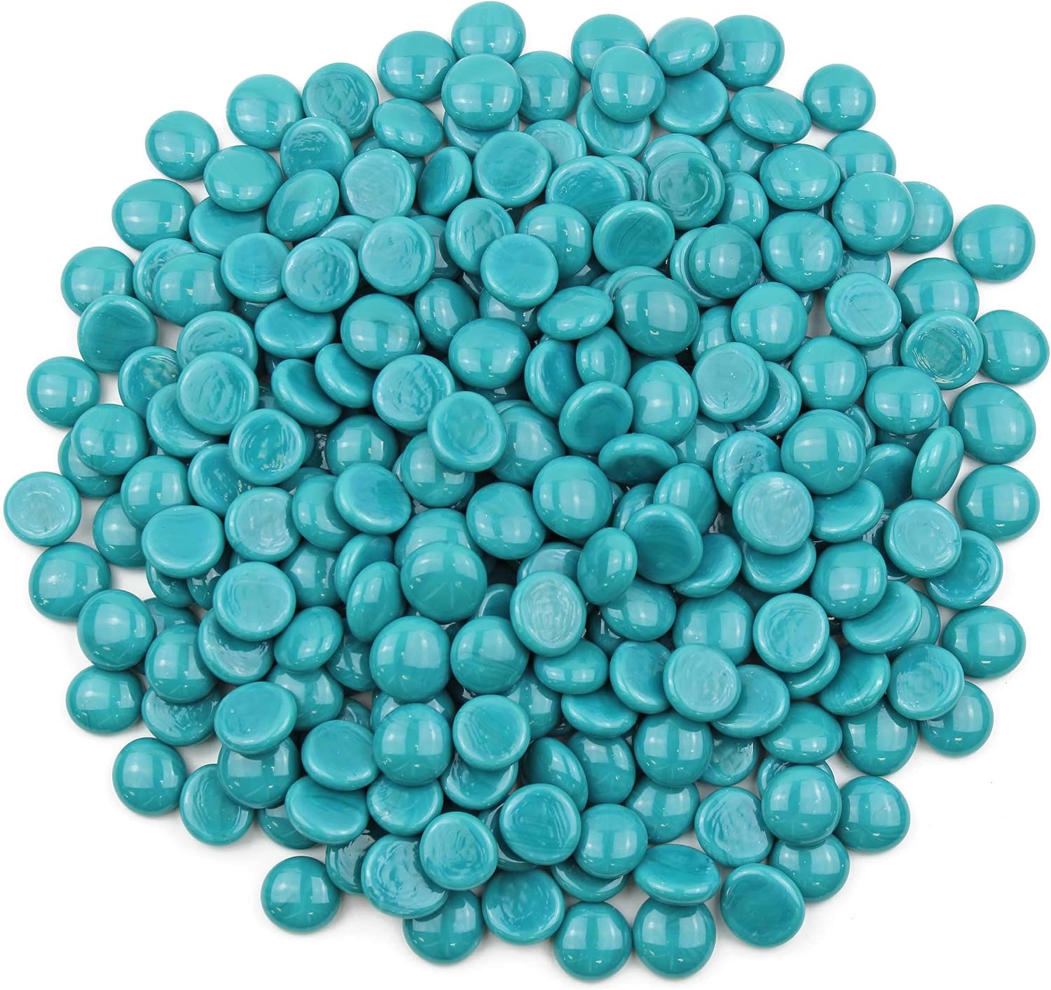 Standard Glass Gems - Teal Opaque (48 oz.)
