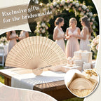 Personalised Wedding Hand Fans – Custom Engraved hand fans, perfect for weddings and graduation ceremonies (1)