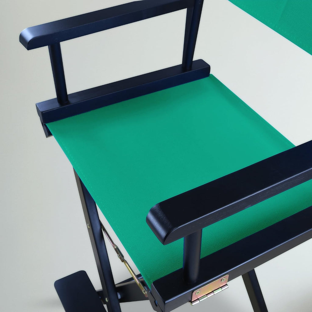 Casual Home 30" Director's Chair Black Frame-with Teal Canvas, Bar Height