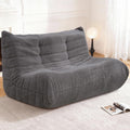 Bean Bag Loveseat Chair Big Sofa Beanbag Chair for Adults Fireside Chair Bean Bag Lounger with Memory Foam Filled for Home,Apartment or Gaming Venue（DGY Teddy）
