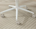 Meditation Chair Plus, Cross Legged Kneeling Office Chair with Wheels, Adjustable Swivel Stool, Lumbar Support, Ergonomic Criss Cross Desk Chair, Ivory, Silla de rodillas ergonómica (Lovry)