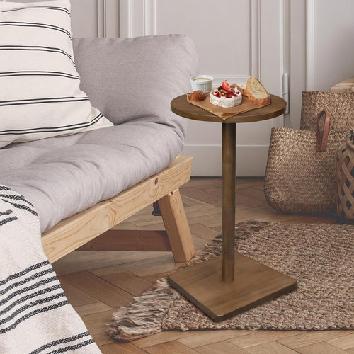 100% American Hardwood Drink Table