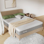 Novilla Bliss Queen Size Mattress, 12 Inch Gel Memory Foam Mattress Queen in a Box for Cool Night Sleep & Pressure Relief, Support Foam for Spine Alignment & Motion Isolation, Medium Plush Feel