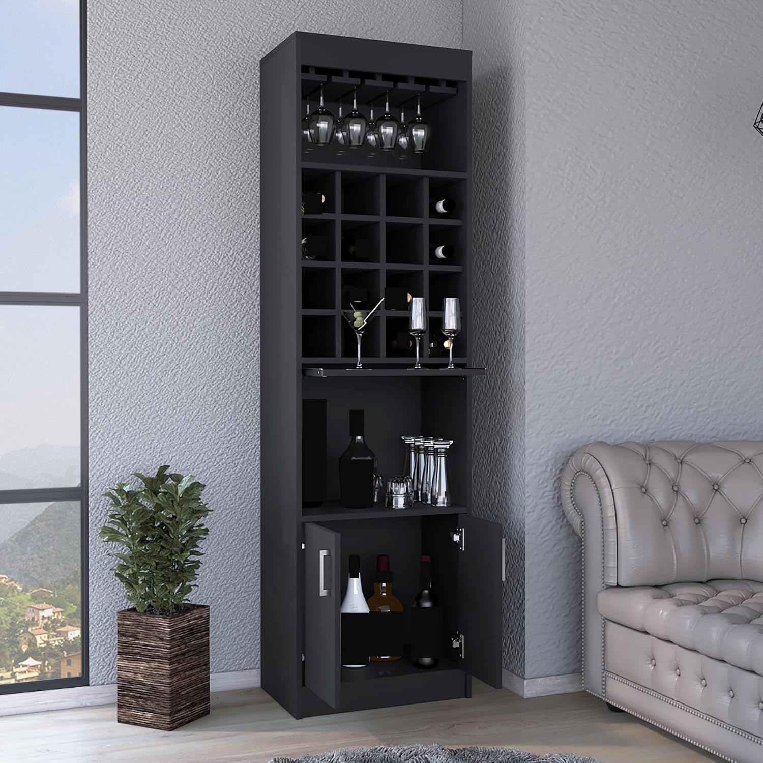 Tall Storage Cabinet, Pantry Sideboard Locker for Kitchen Living Room,for Kitchen Home