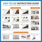 Storage Logic Foam Mattress Vacuum Bag with 4 Adjustable Packing Straps for Moving, Storage, Shipping, Vacuum Seal Mattress Bag with Packaging Straps (Queen/Full/Full-XL)