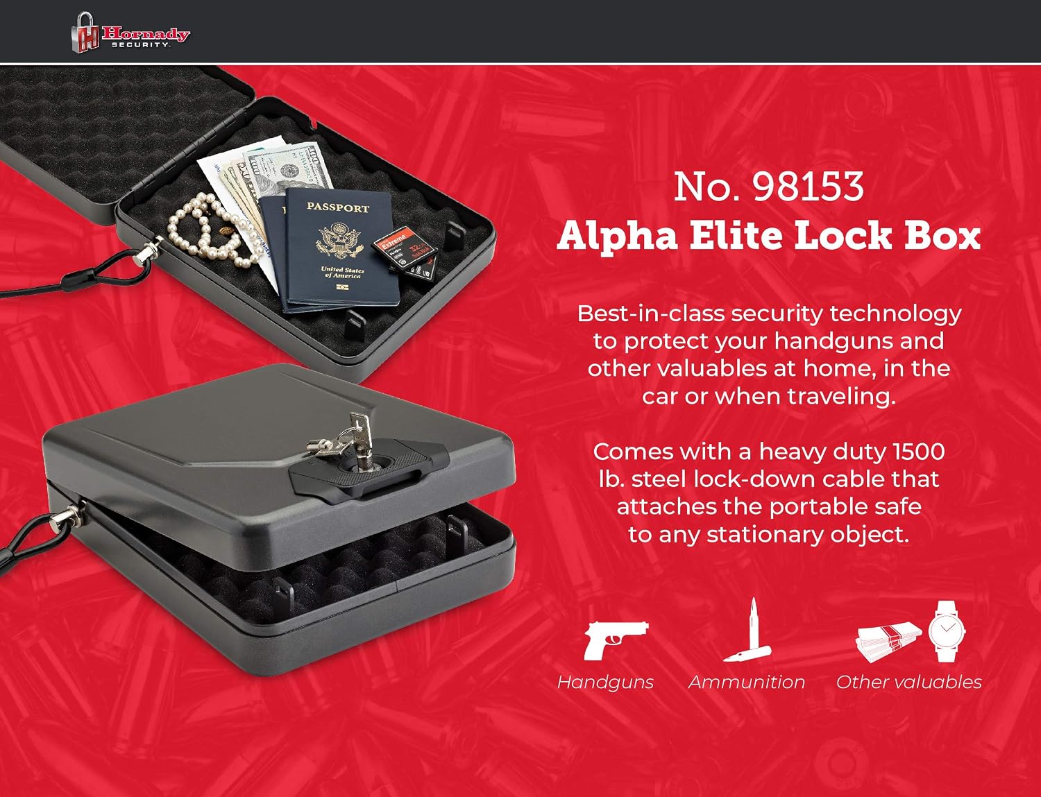 Hornady Lockbox for Guns and Valuables