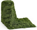 Artificial Moss Mat 15.75“ × 8.86 ft, Faux Moss Roll Runner Sheet for Crafts & Wedding Decor, Reusable Green Nylon Fake Moss Roll for Garden Theme Party, Fireplace & Table Display