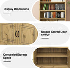 72" Kitchen Pantry Cabinet, Tall Storage Cabinet, Pantry Cupboard with Doors and Adjustable Shelves, Modern Utility Pantry Cabinet for Dining Room, Li