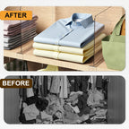 12 Pack Closet Shelf Dividers Organizer Purse Clothes Organization Acrylic Clear Tall Divider Separators for Wood Wire Thick Shelves Kitchen Office Bookshelf Storage Handbags Bag Sweater