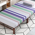 Camping Bed Office Nap Foldable Bed with Adjustable Backrest, Stable and Space Saving Folding Bed(Medium)