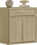 SICOTAS Buffet Cabinet with Storage Tall Modern Console Storage Cabinet with Doors and Shelves 30" Long Wooden Sideboard Credenza Buffet Table Coffee Bar for Living Room Kitchen Dining Room Entryway