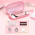 GeekShare Switch Carrying Case for Switch/OLED,Portable Switch Case, Slim Hardshell Travel Carrying Case fit Switch Console & Game Accessories - Star Wings Series