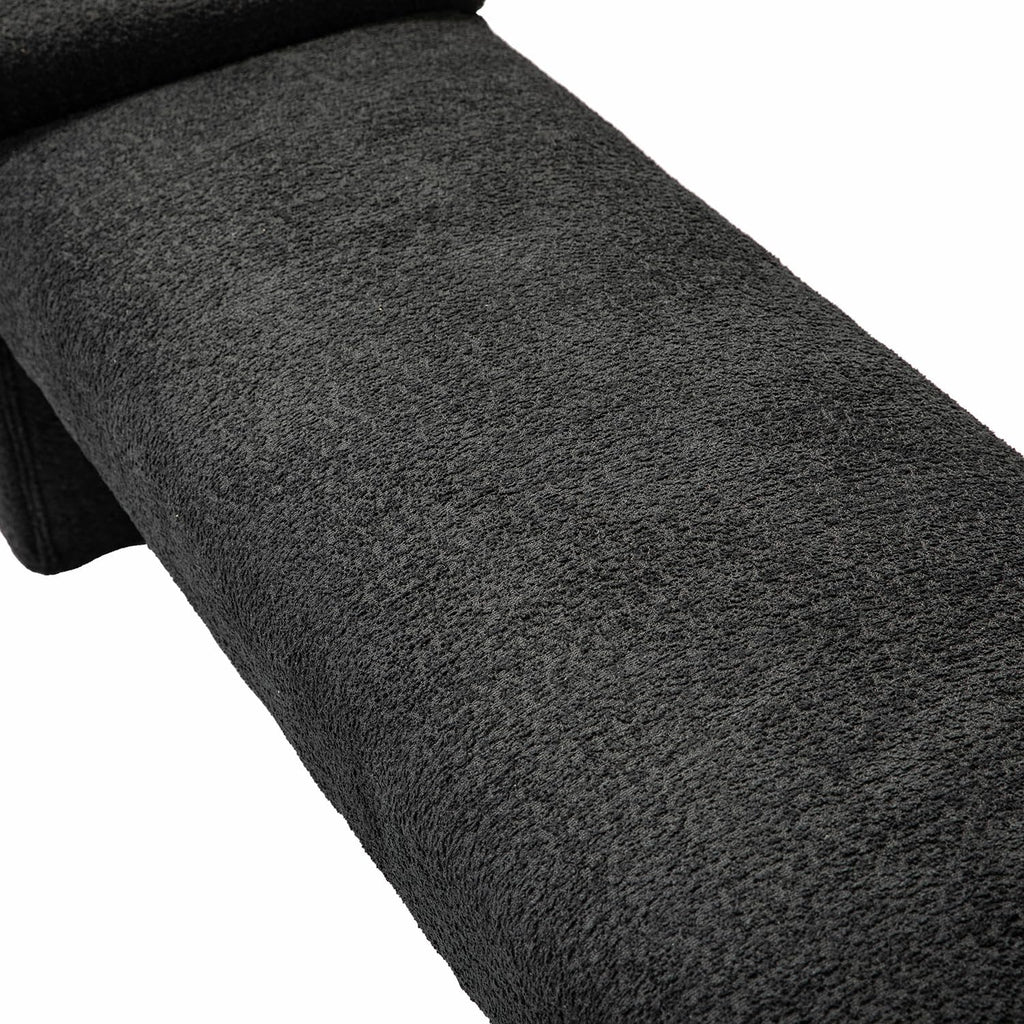Severin Upholstered Bench-Black