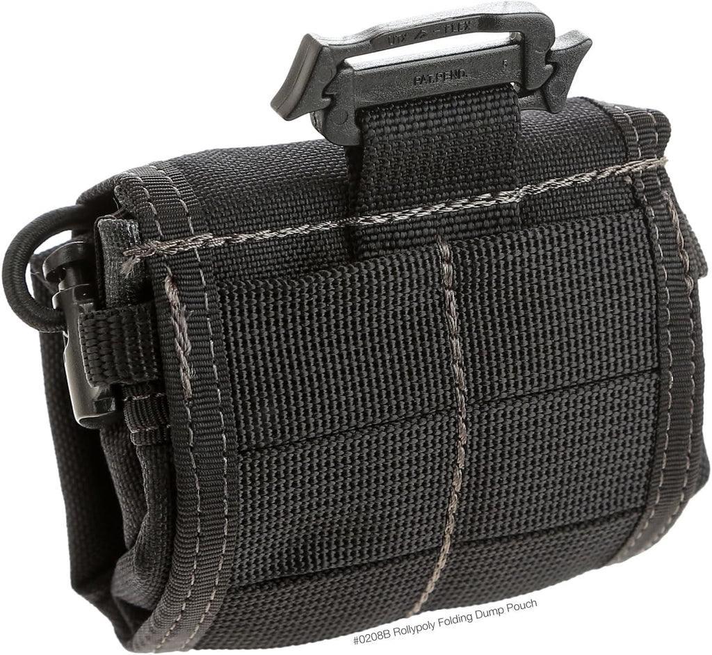 Maxpedition Rollypoly Folding Dump Pouch (Black) 9.4 inch