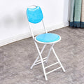 Foldable Stools - Event Folding Chairs - Easy to Move and Store,Medium Hole Design with high backrest,for Office Events Wedding(Green)
