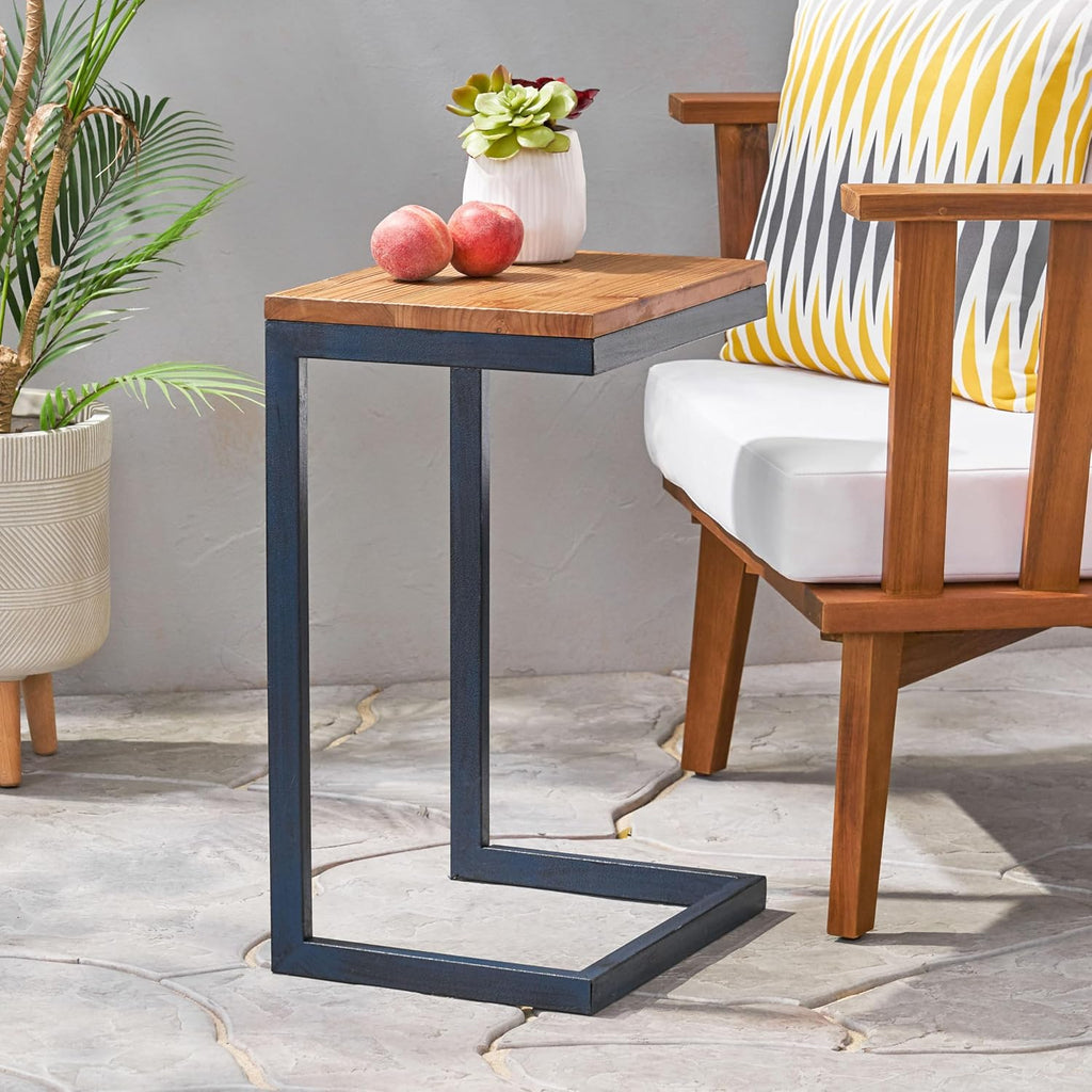 Medium Accent Table Compact Design Side Table with Easy Assembly and Durable Construction