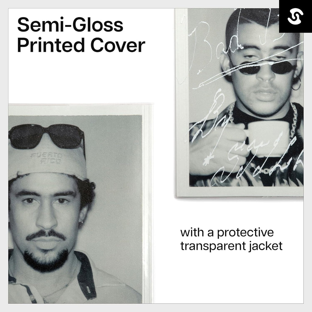 Stillz Bad Bunny (2019-2025) - Limited Edition Collector’s Photography Book - Signature Polaroid Archive - Semi-Gloss Printed Cover with Protective Transparent Jacket