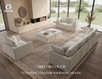 ohllob Ottoman for Cloud Sectional Couches Living Room, Modular, Boneless