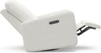 Graco Teddi Power Recliner Swivel Glider, Electronic Power Recline, Oeko-TEX 100 Certified, USB-A & USB-C Charger, Premium Cushioning & Comfort – (Ivory Boucle)