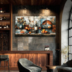 hyidecorart Wine Glass Fruit Modern Painting Wall Art For Kitchen Wall Decor For Living Room Dining Room Decorations Liquor Still Life Canvas Prints Artwork Bar Pub Posters Home Decor Ready to Hang