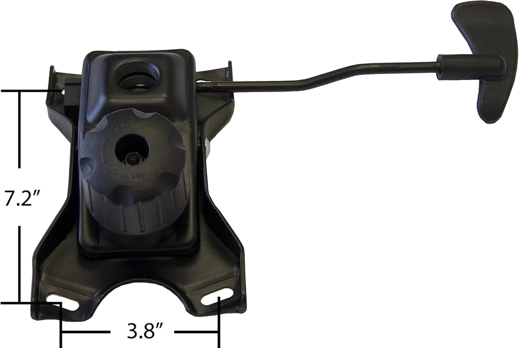Replacement Office Chair Tilt Control Seat Mechanism w/ 3.8" x 7.2" Mounting Holes- S4264-1