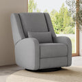 Nurture& The Wingback Plus – Premium Power Recliner for Nursery | Ergonomic, Stain-Resistant Glider Chair with USB, Lumbar & Head Support – Modern Baby Room Essential
