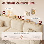 FAVOOSTY 78.8" Sofa Tables Narrow Long Console Table Behind Sofa for Living Room Hallway Entryway Entry Accent Table with Storage for Entrance Small Space, Natural
