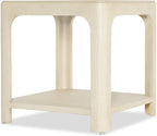 Archives Raffia End Table with Cream Raffia Wood by Hooker Furnishings