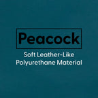 FDP 30" Vinyl Bean Bag Chair, Furniture for Kids and Teens, Perfect for Reading, Playing Video Games or Relaxing - Peacock