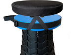 Outward Gear Collapsible Stool Cushion (Exclude Stool) for Retractable Folding Stools, Original & Authentic Telescopic Stool Seat Cushion with Thickened Premium Soft Foam (Round 2-Pack)