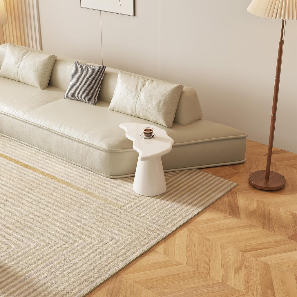 Small Side Table, Modern Accent End Table, Tapered Pedestal Sofa Beside Table for Bedroom, Living Room and Small Spaces, Easy to Assemble
