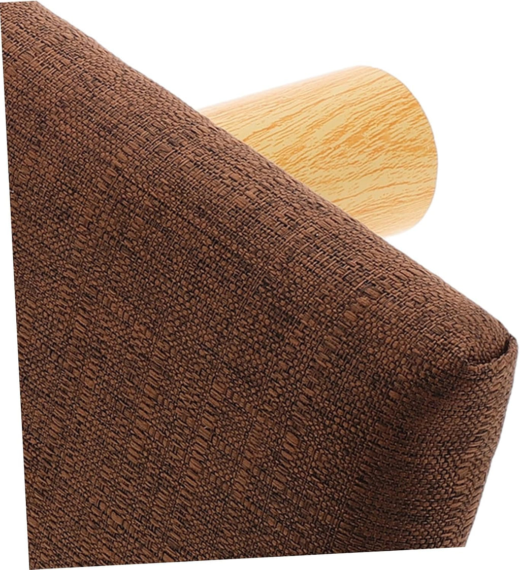 Abaodam Stool Small Wooden Bench Ergonomic Posture Correcting Prayer Chair Under 150cm Height Home and Studio Use