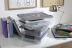 Sundis 4351004 Kliker Box Storage Box PP Argent 57 x 39 x 30,5 cm